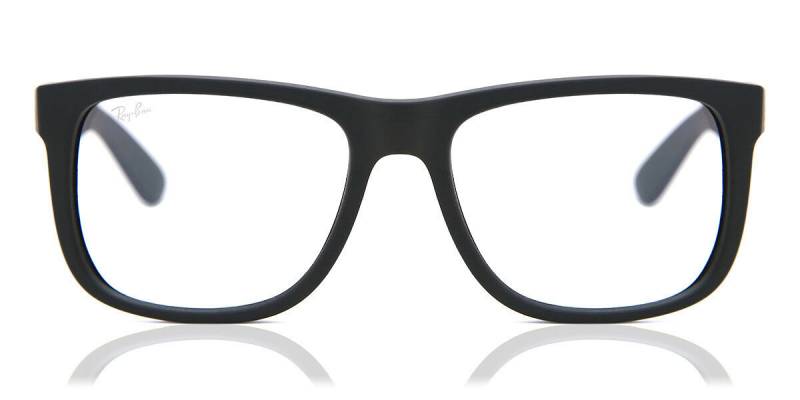 Ray-Ban RB4165 622/5X 55 Matte Black Rubber/Clear Blue Light Blocker Justin