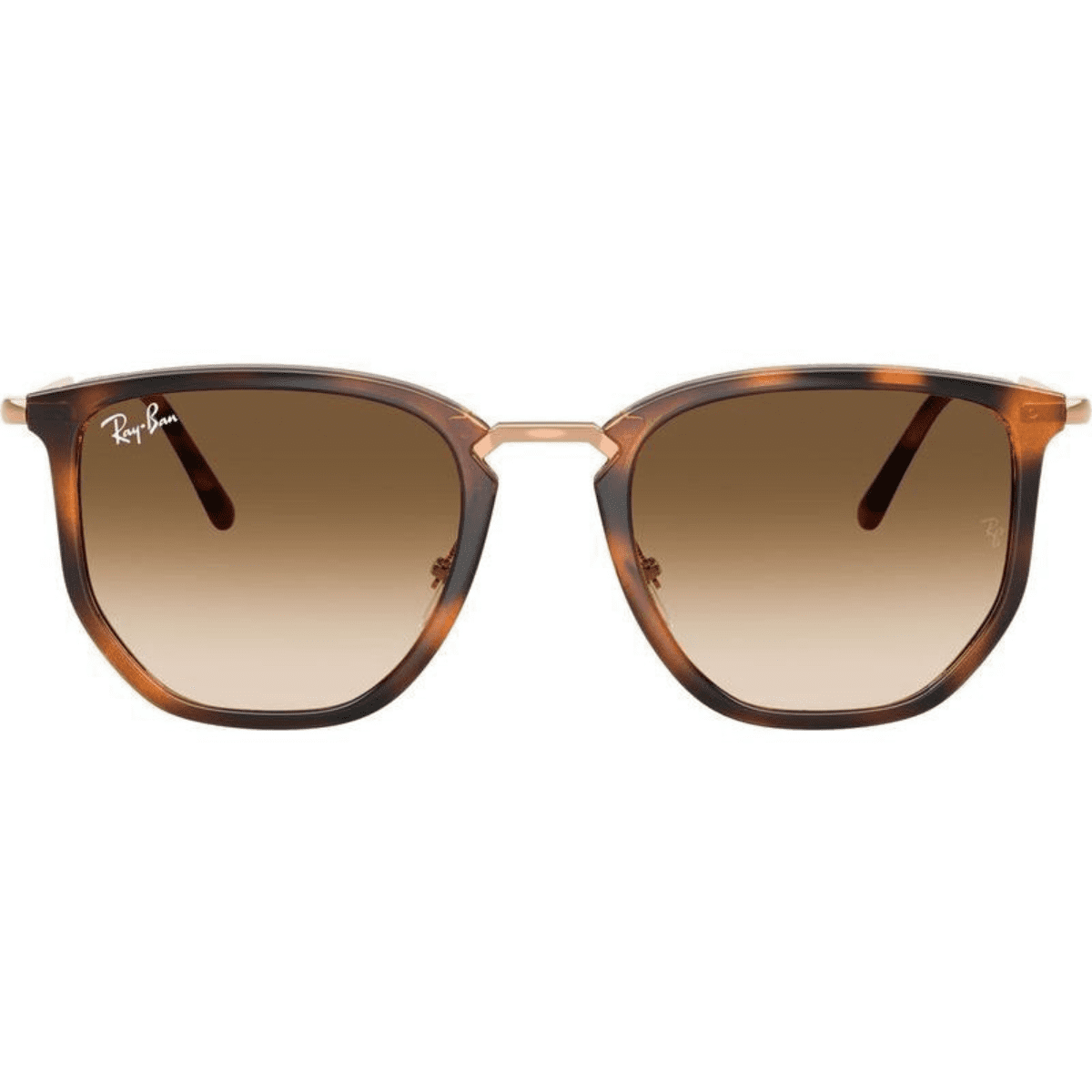 Ray Ban RB4451 68045153 Transparent Orange Brown Gradient Sunglass Culture Front