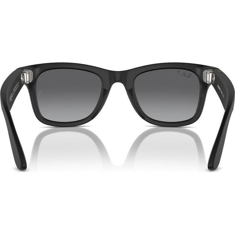 Ray-Ban Smart Glasses Meta Wayfarer RW4008 601ST3 53 Matte Black Polarised LARGE