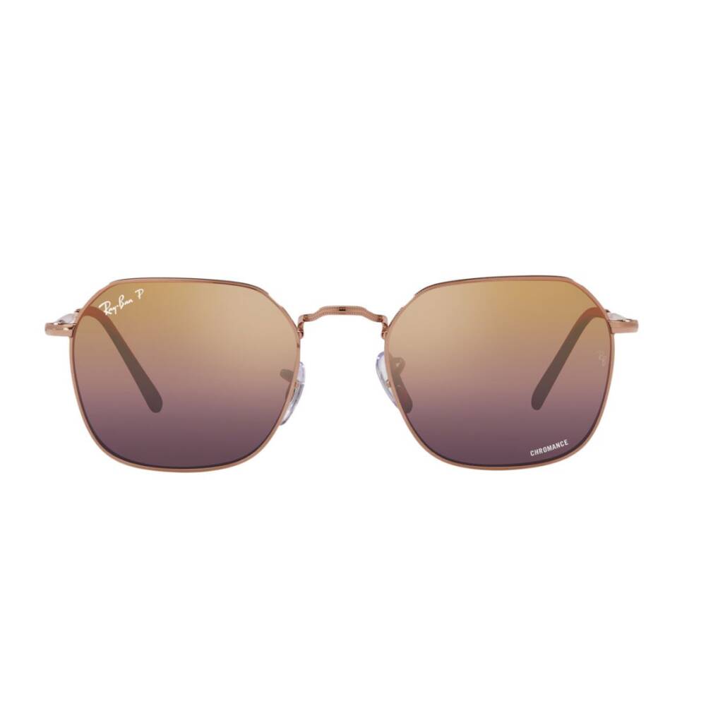 Ray-Ban RB3694 Jim 9202/G9 55 Rose Gold/Pink Red Chromance Polarised