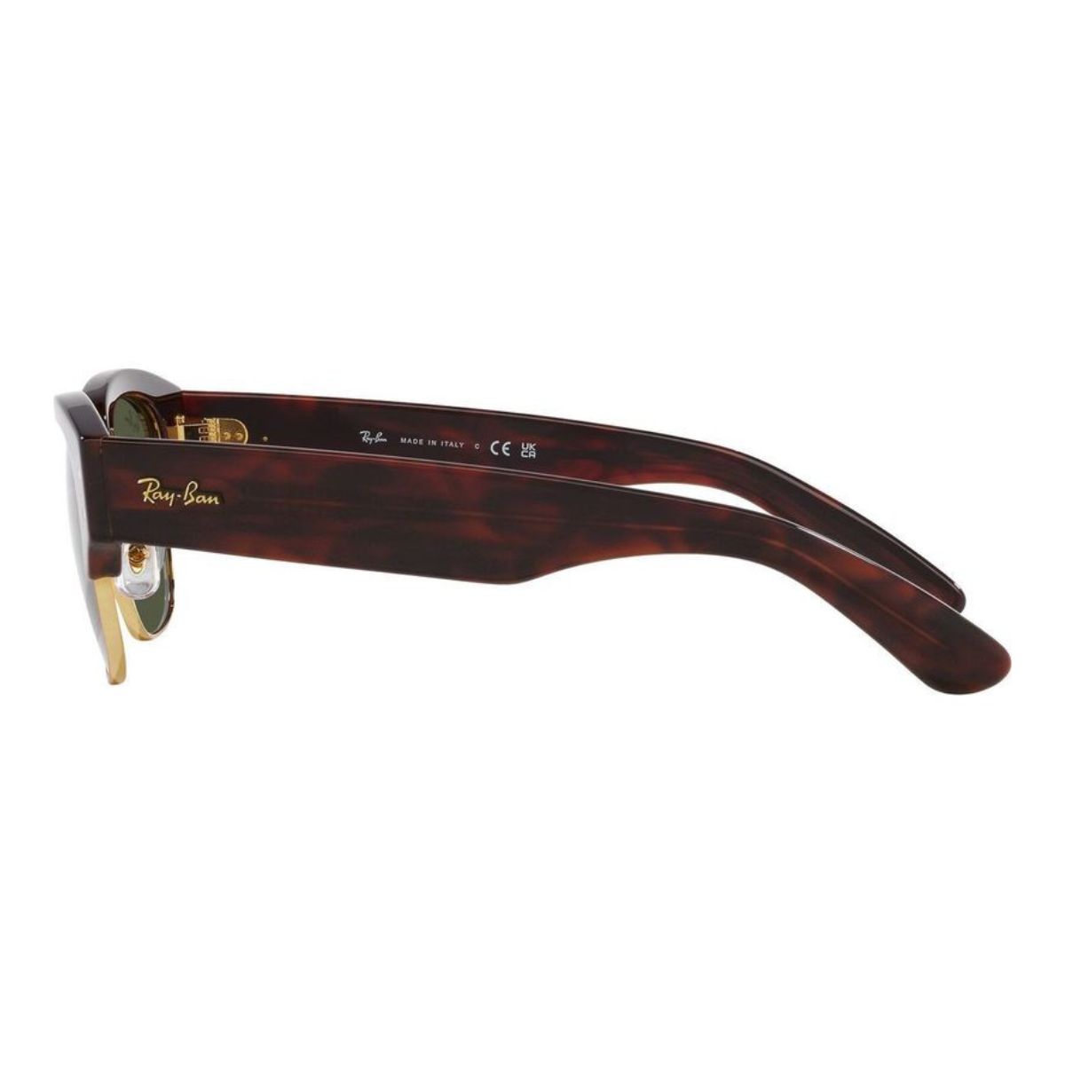 Ray-Ban RB0316S 99031 53 Polished Tortoiseshell on Gold/Green Mega Clubmaster