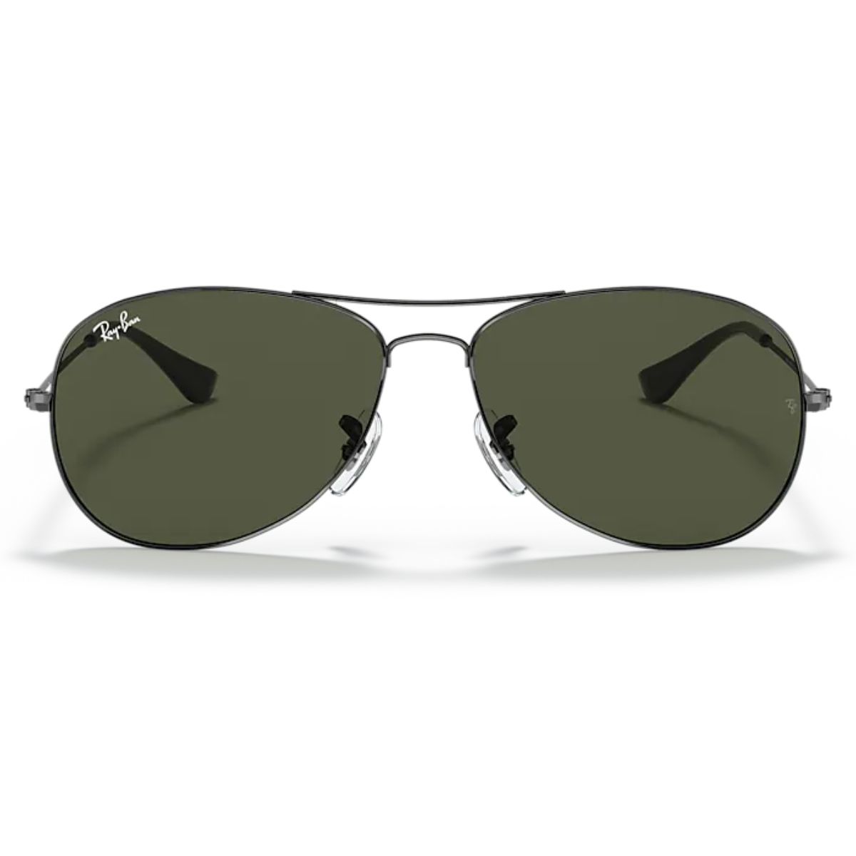 Ray-Ban RB3362 Cockpit 004 59 Gunmetal Green Glass Lens