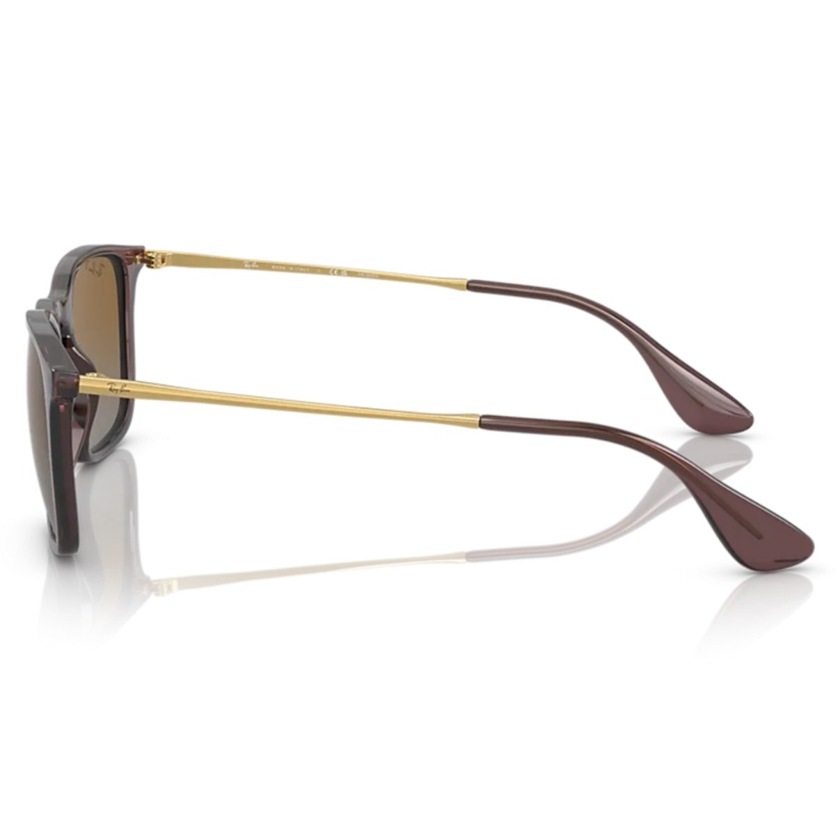 Ray-Ban RB4187 Chris 6593T5 54 Transparent Brown Gradient Lens Polarised