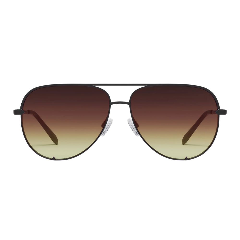 Quay High Key XL Black/Brown Yellow Fade