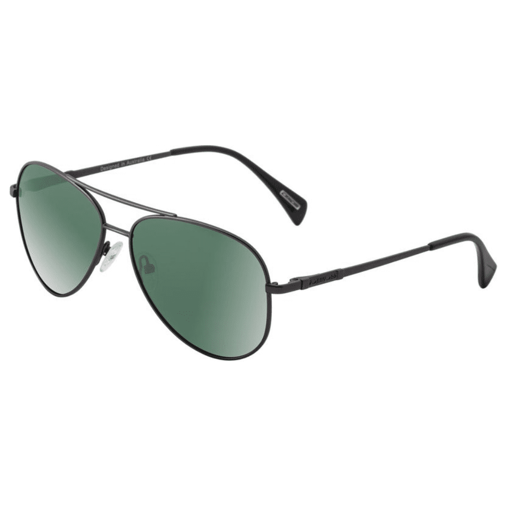 Dirty Dog Maverick 53478 Satin Gunmetal/Green Polarised