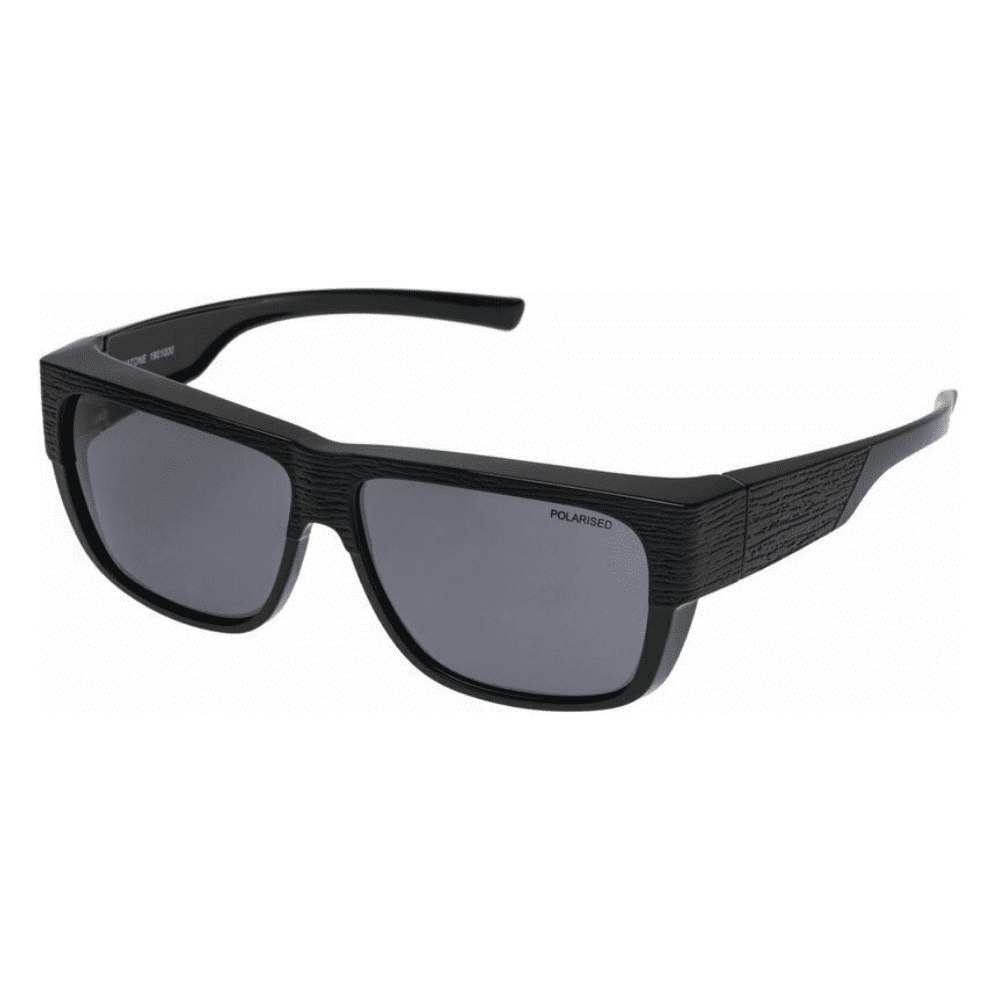 Cancer Council Natone Fitover 1901000 Matte Black/Smoke Polarised