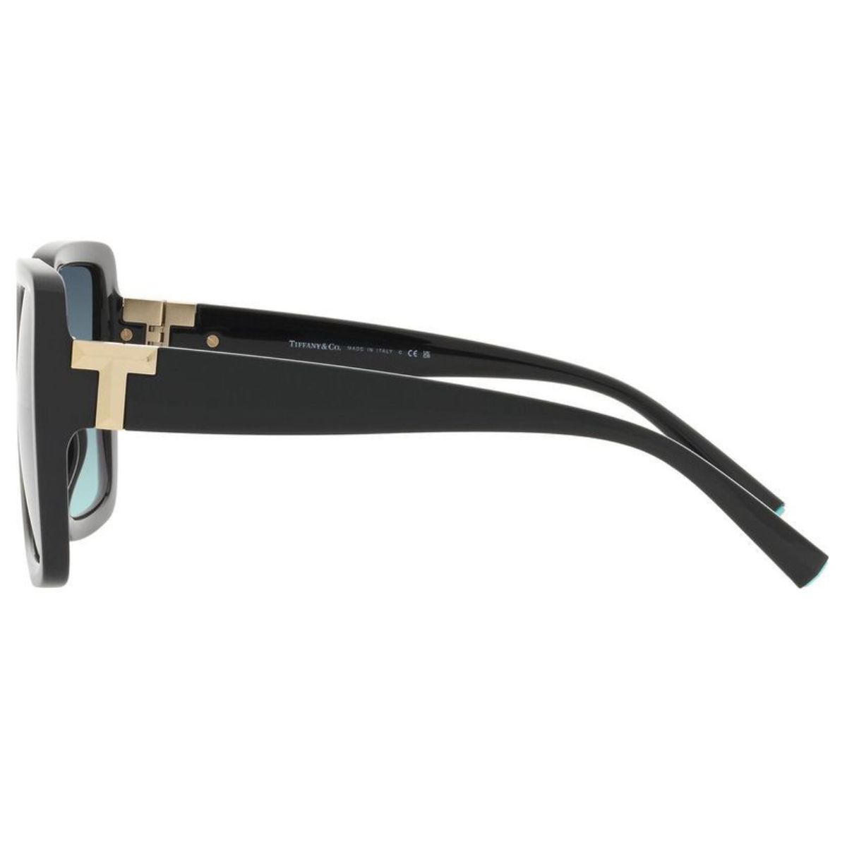 Tiffany & Co. TF4206U 80019S 58 BLACK BLUE GRADIENT SQUARE OVERSIZED WOMENS SUNGLASS CULTURE TEMPLE