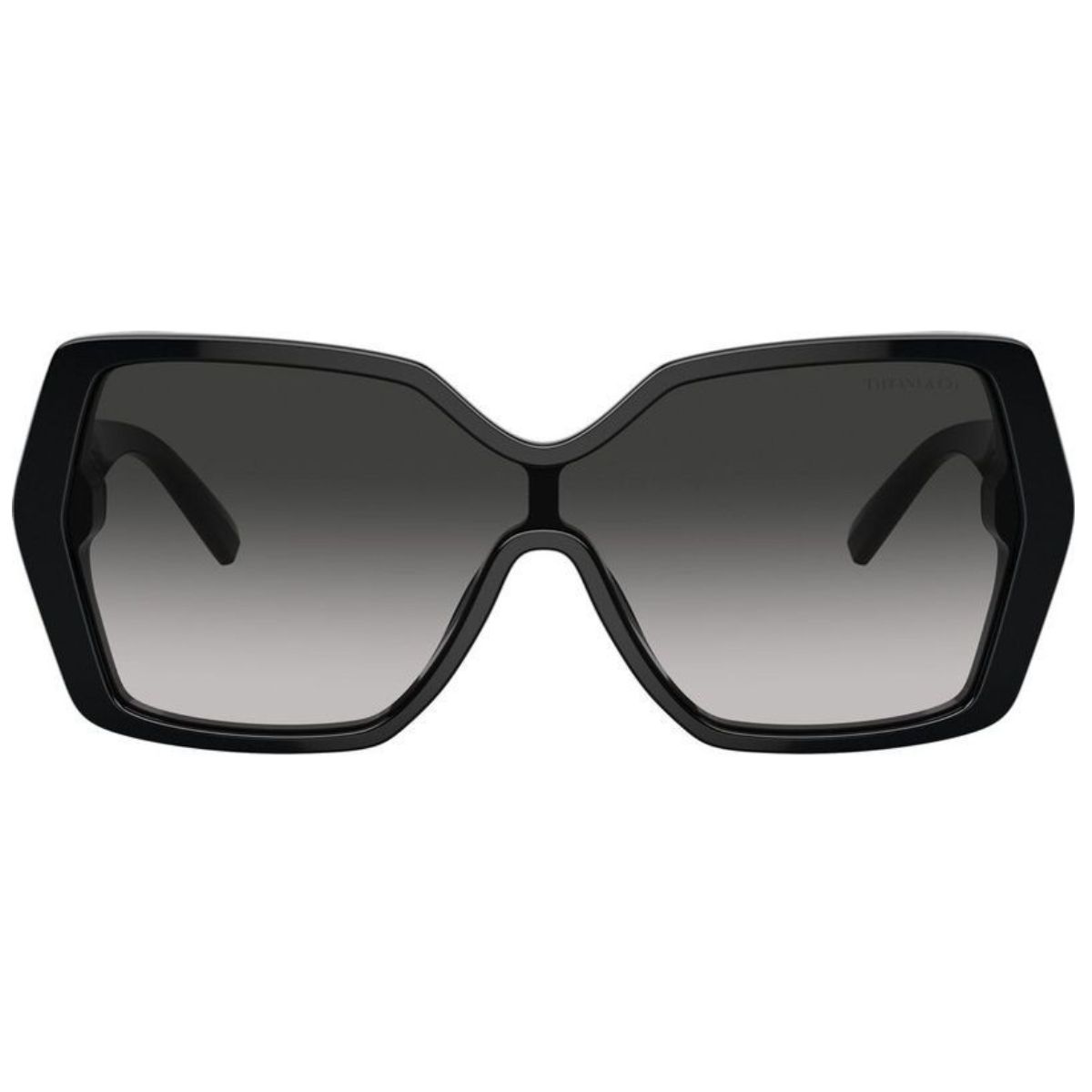 Tiffany and Co 4219F Black Womens Shield Fashion Sunglass Culture Front