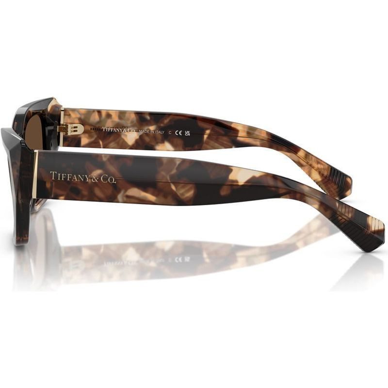 Tiffany & Co. TF4230 84213G 54 Spotted Brown Havana/Light Brown