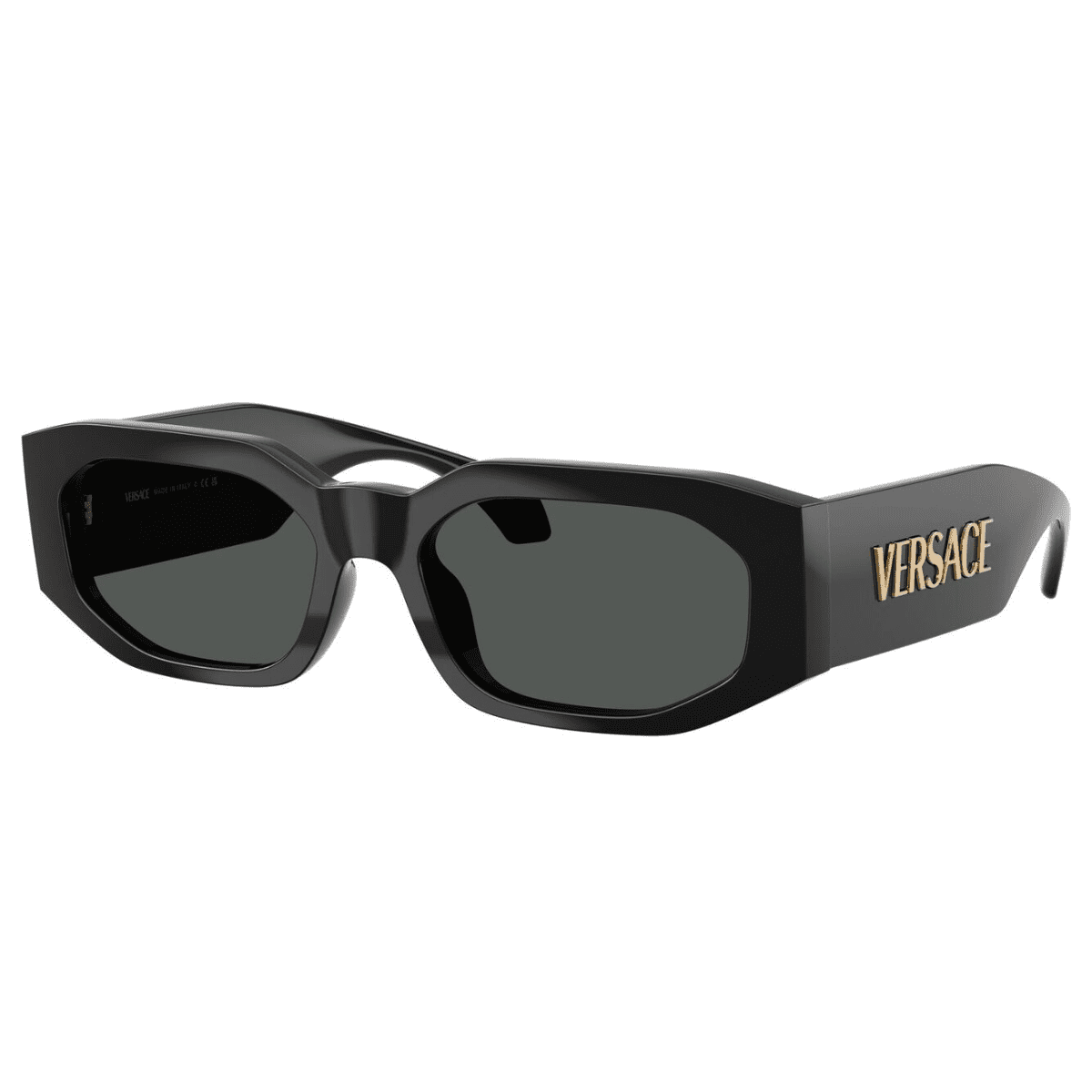 VERSACE VE4489U GB 187 55 BLACK rectangle geometric 17w