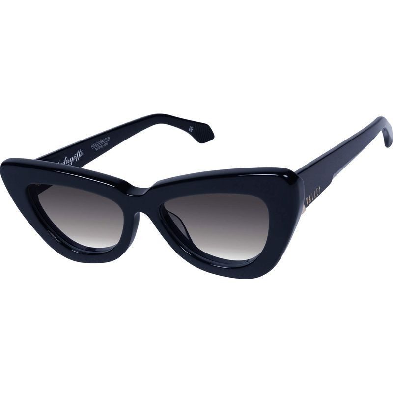 Valley Eyewear Lafayette S0805 Gloss Black with Gold Metal/Black Gradient Polarised