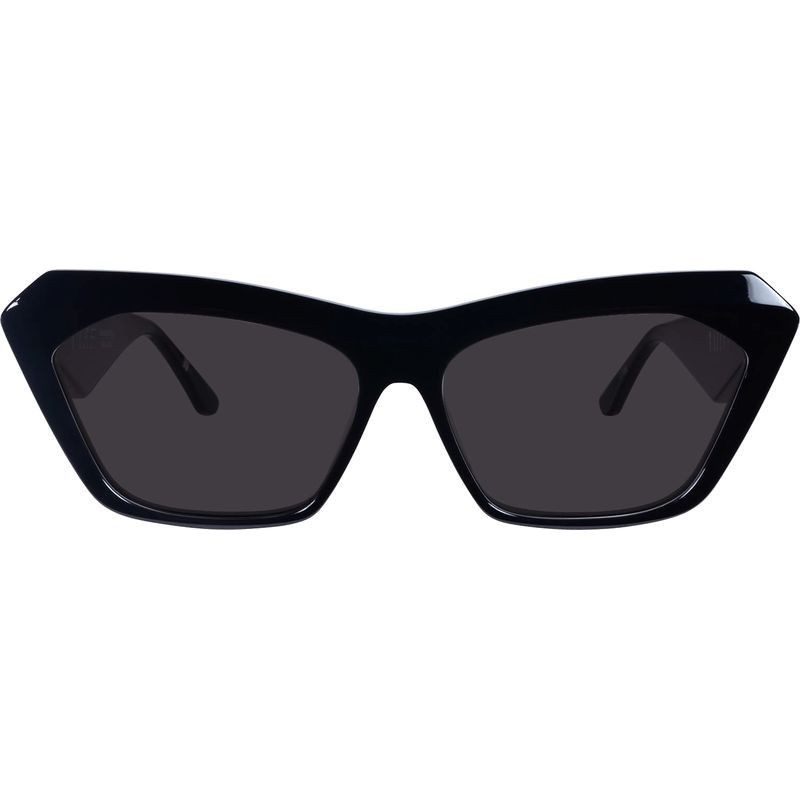Valley Eyewear Piaf S0887 Gloss Black with Silver Metal/Black