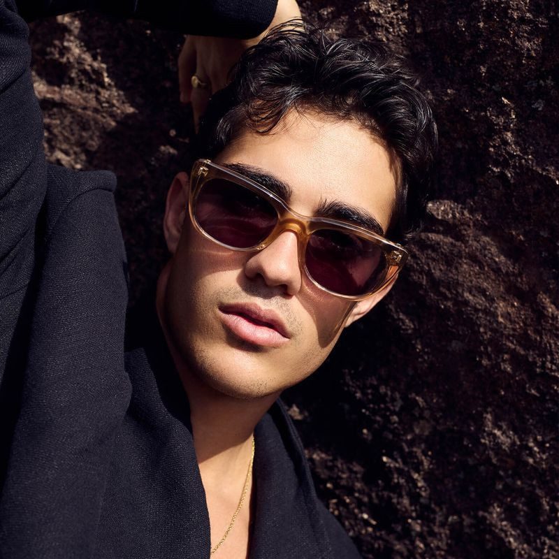 Valley Tomahawk S0804 Dark Champagne with Gold Metal/Black Polarised