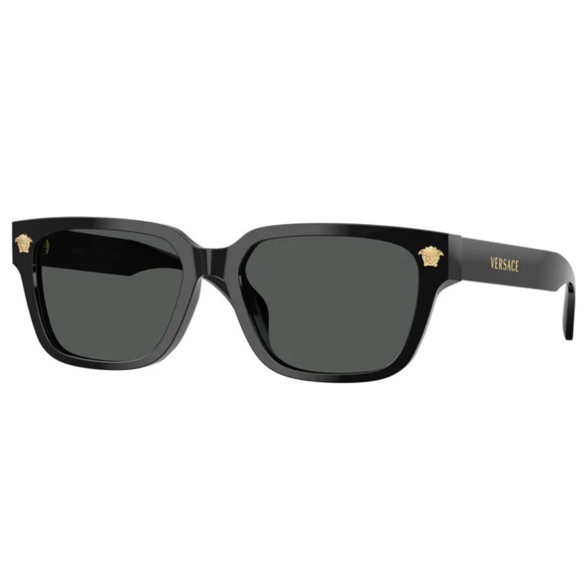 Versace VE4513D GB1 87 black rectangle sunglass culture unisex