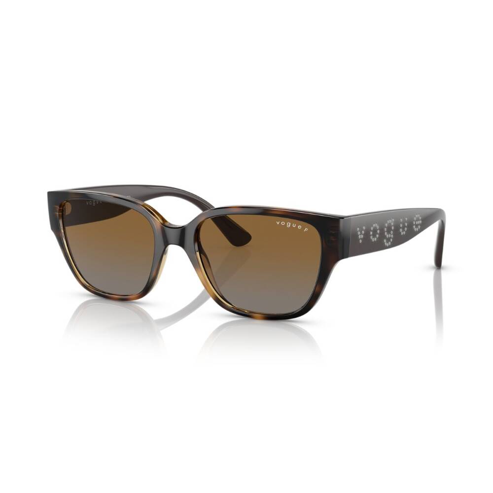 Vogue VO5459SB W656T5 53 Dark Havana/Brown Gradient Polarised