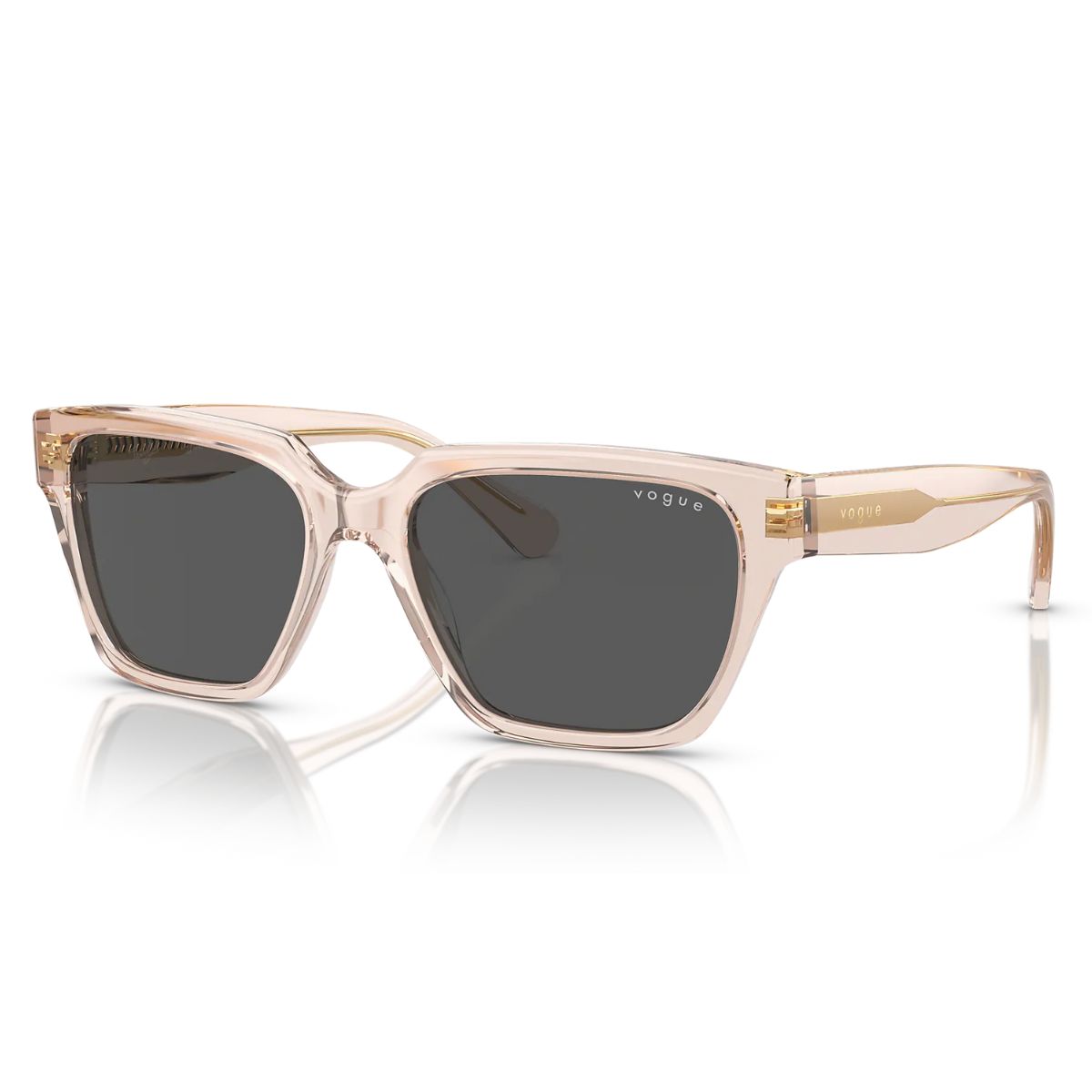 Vogue VO5512S 300 787 55 Opal Peach/Dark Grey Lens