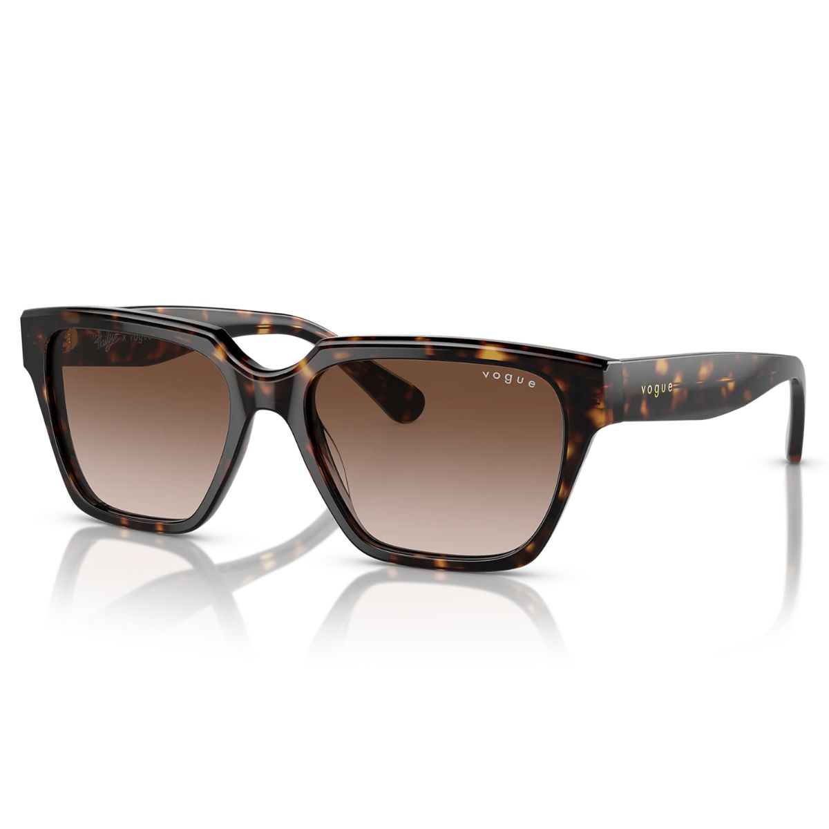 Vogue VO5512S W65613 55 Dark Havana/Brown Gradient Lens