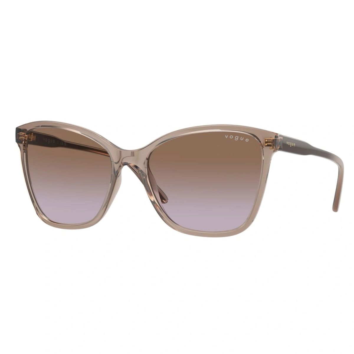 Vogue VO5520S 294068 56 Transparent Caramel/Violet Gradient Lens