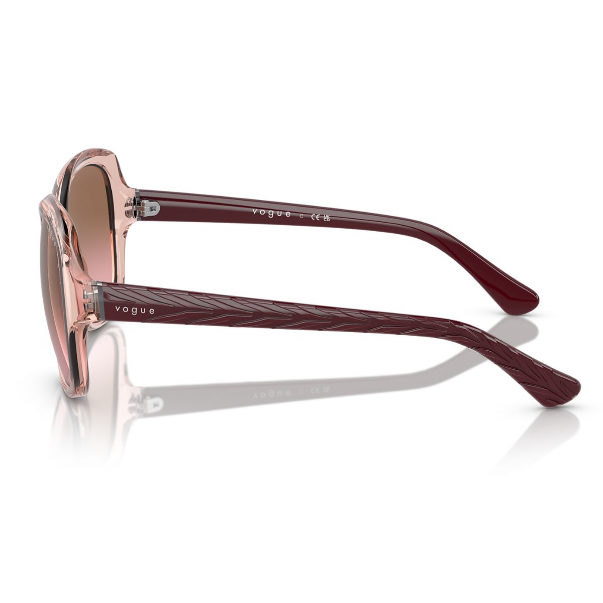 Vogue VO2871S 286414 56 Transparent Pink/Brown Gradient Lens