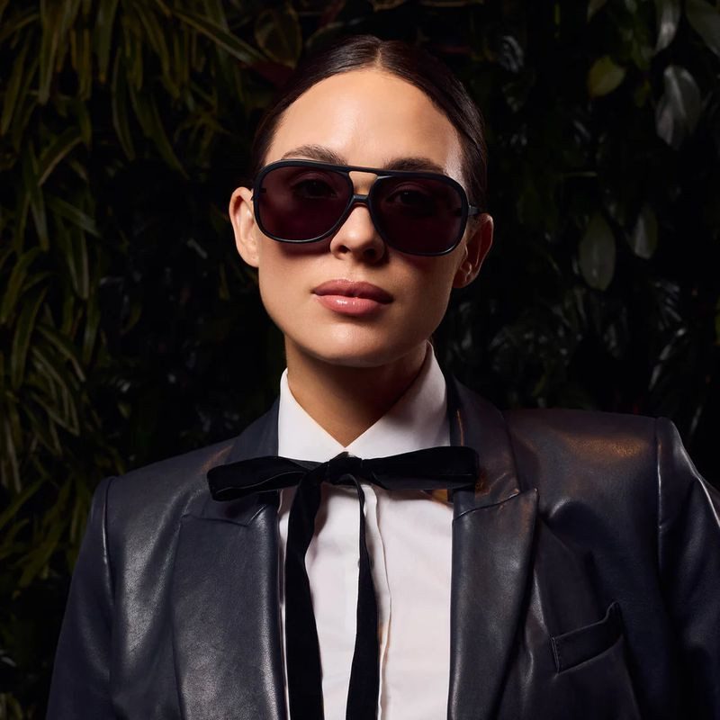 Valley Eyewear Bang Bang S0894 Matte Black with Matte Black Metal/Black Polarised