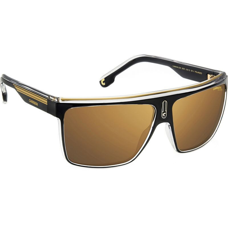 Carrera 22/N 2M2 63 Black and Gold/Gold Polarised
