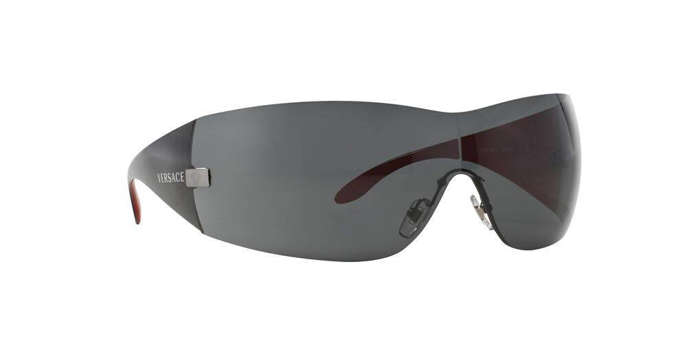 Versace VE2054 100187 41 Black and Red/Grey