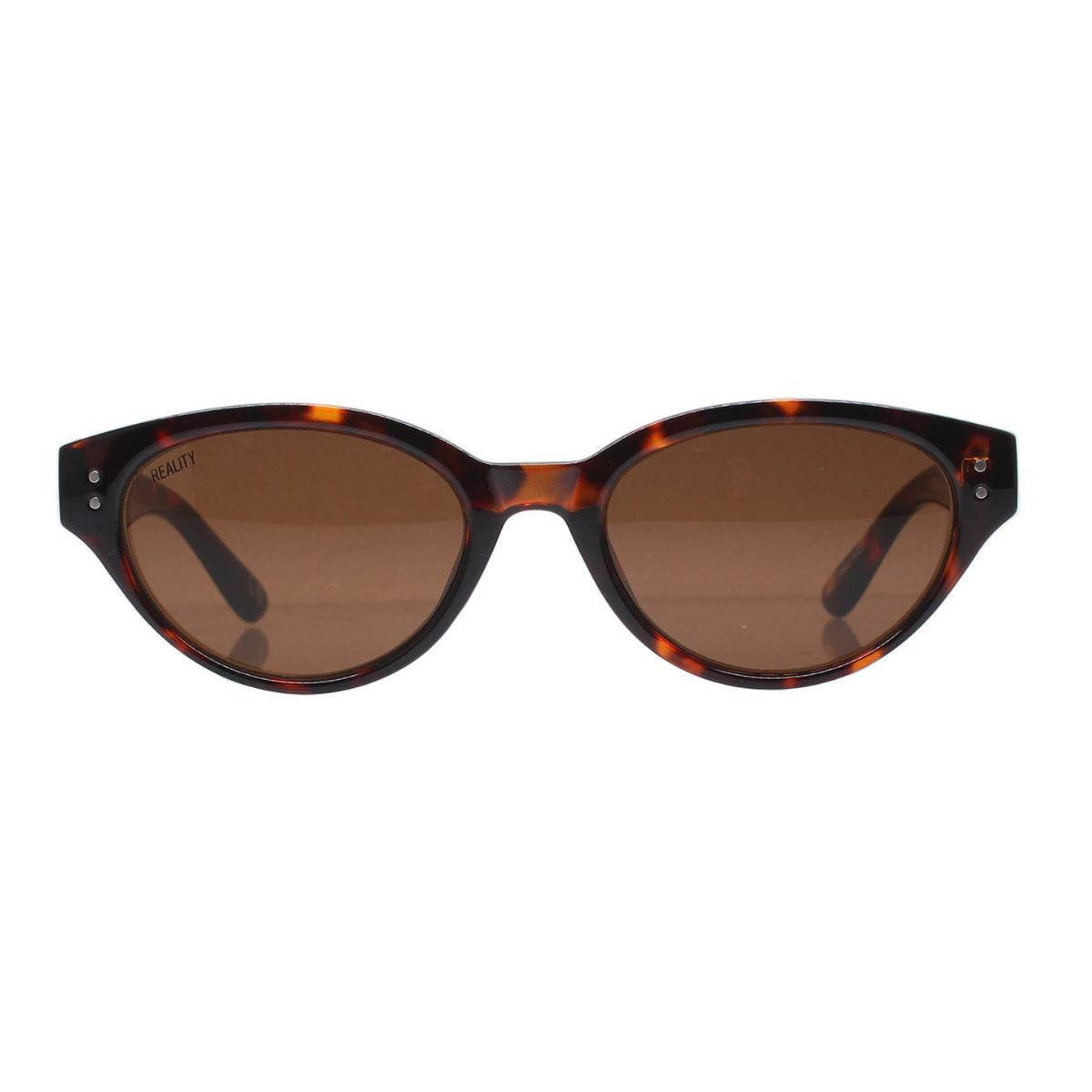 notting Hill reality brown tort sunglass culture dark turtle rounded cat eye