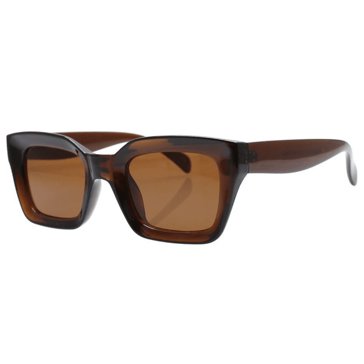 reality eyewear ONASSIS CHOCOLATE square womens SUNGLASS CULTURE sunnies store coomera