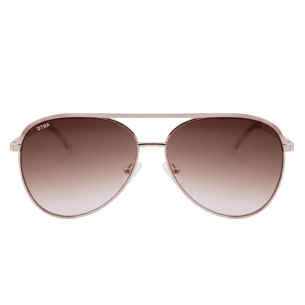 Otra Eyewear Charlie Gold/Brown to Pink Fade