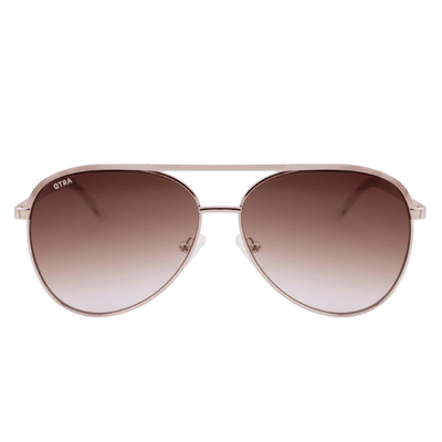 Otra Eyewear Charlie Gold/Brown to Pink Fade