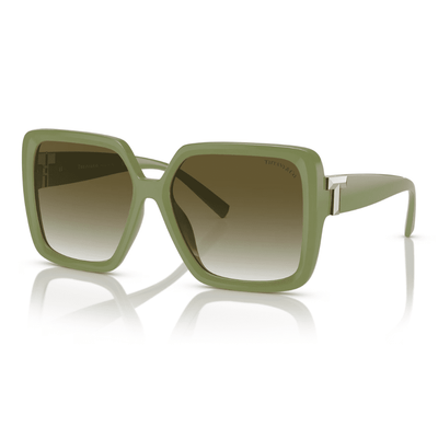 Tiffany & Co. TF4206U 836 87Z58 Khaki/Light Grey Gradient Green