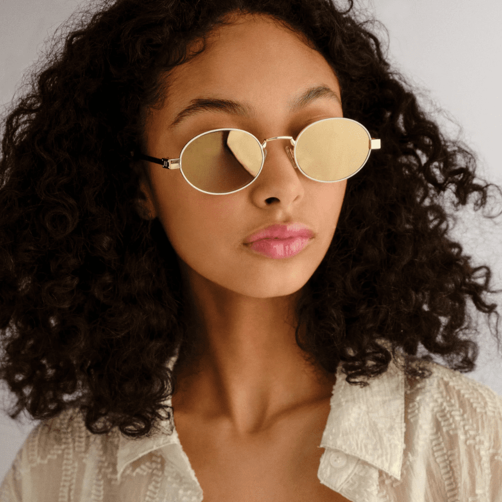 Le Specs Poseidon Deux LTD 2465413 Gold/Ivory Polarised