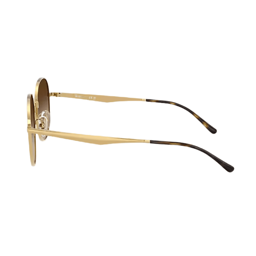 Ray-Ban RB3727D 001/13 57 Gold/Brown Gradient