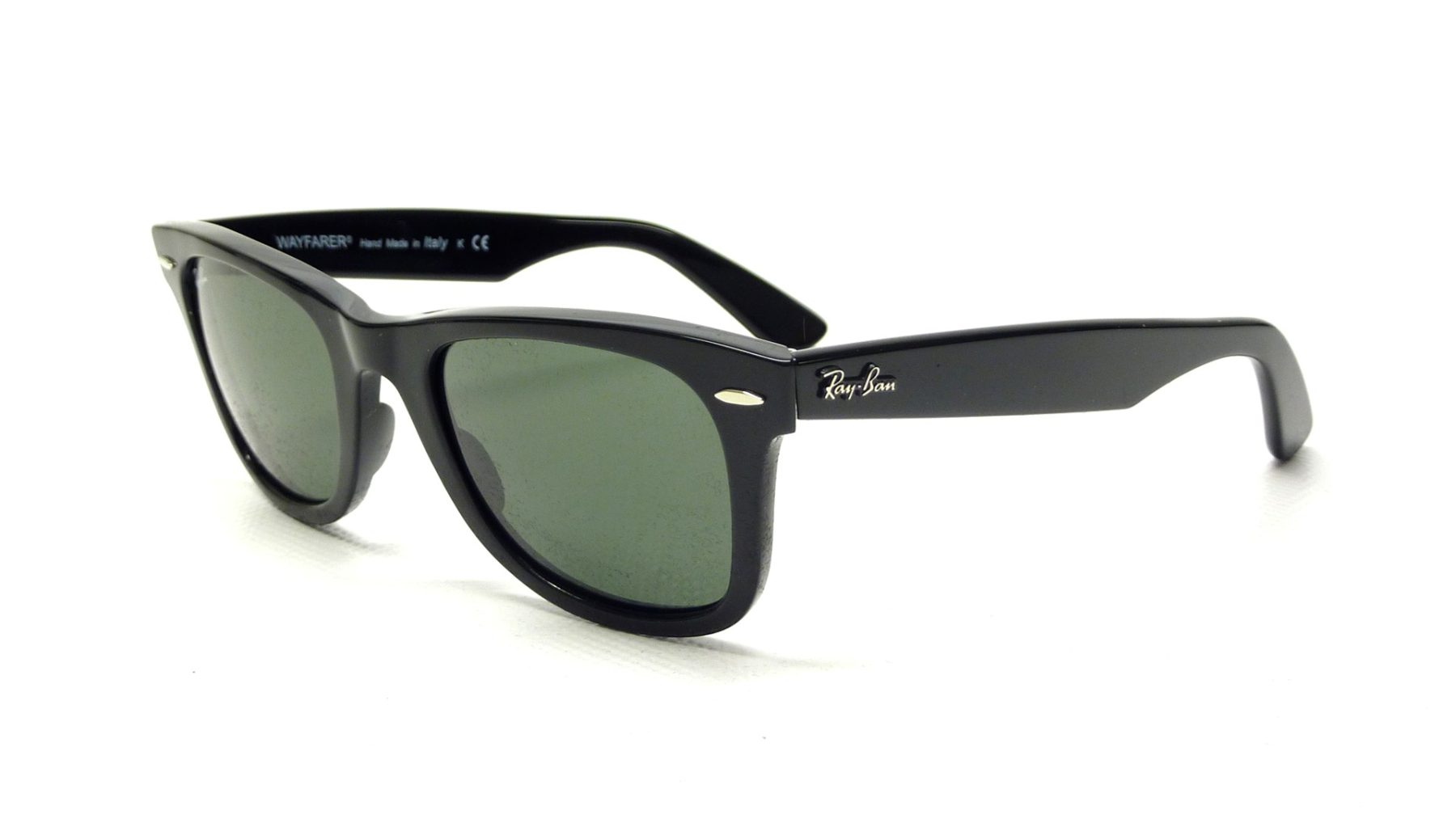Ray-Ban RB2140 901 54 Black/Green Original Wayfarer
