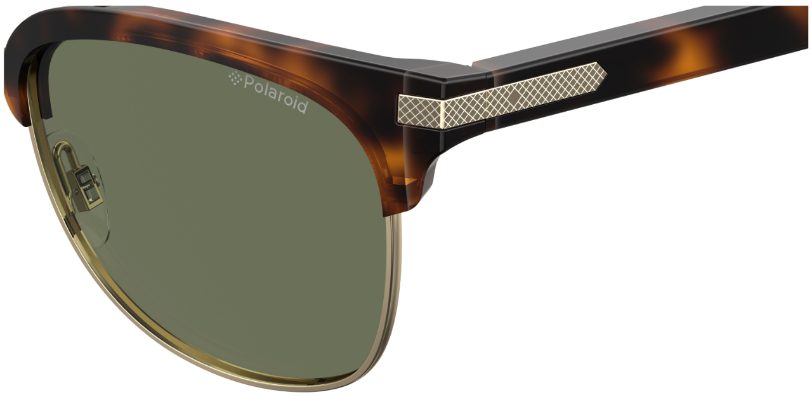 Polaroid PLD 2076/S 086 53 UC Brown Havana / Green Polarised