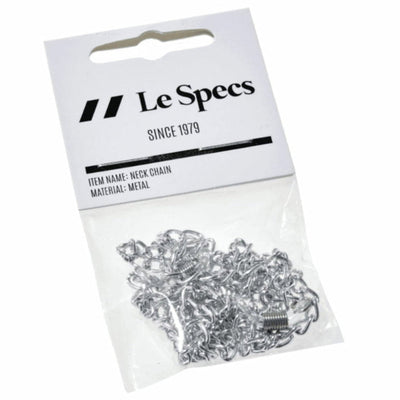Le Specs Chain Silver