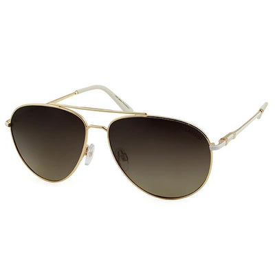 Locello Mara 3760A Gold with White / Brown Gradient Polarised
