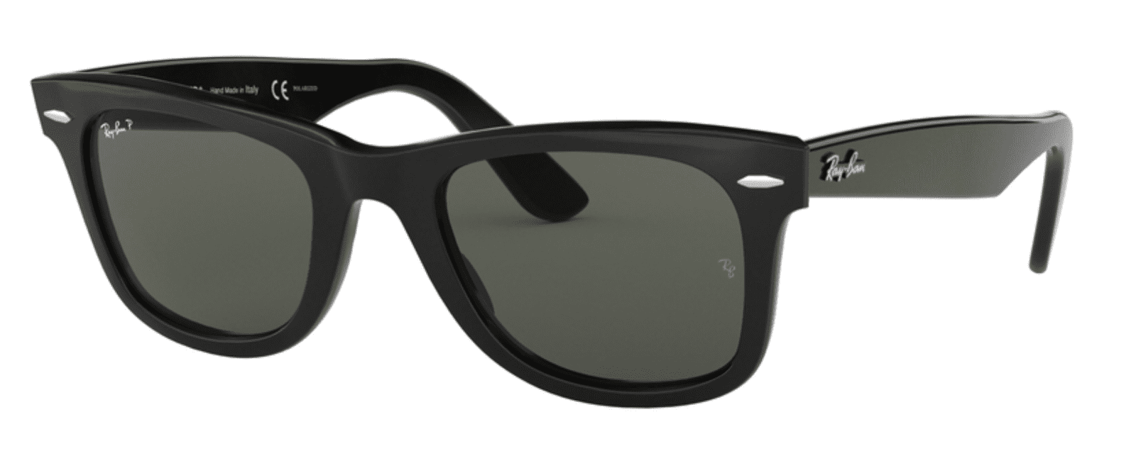 Ray-Ban RB2140 901/58 50 Black / Green Polarised Original Wayfarer