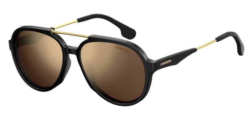 Carrera 1012/S 807 K1 Black/Mirrored Gold