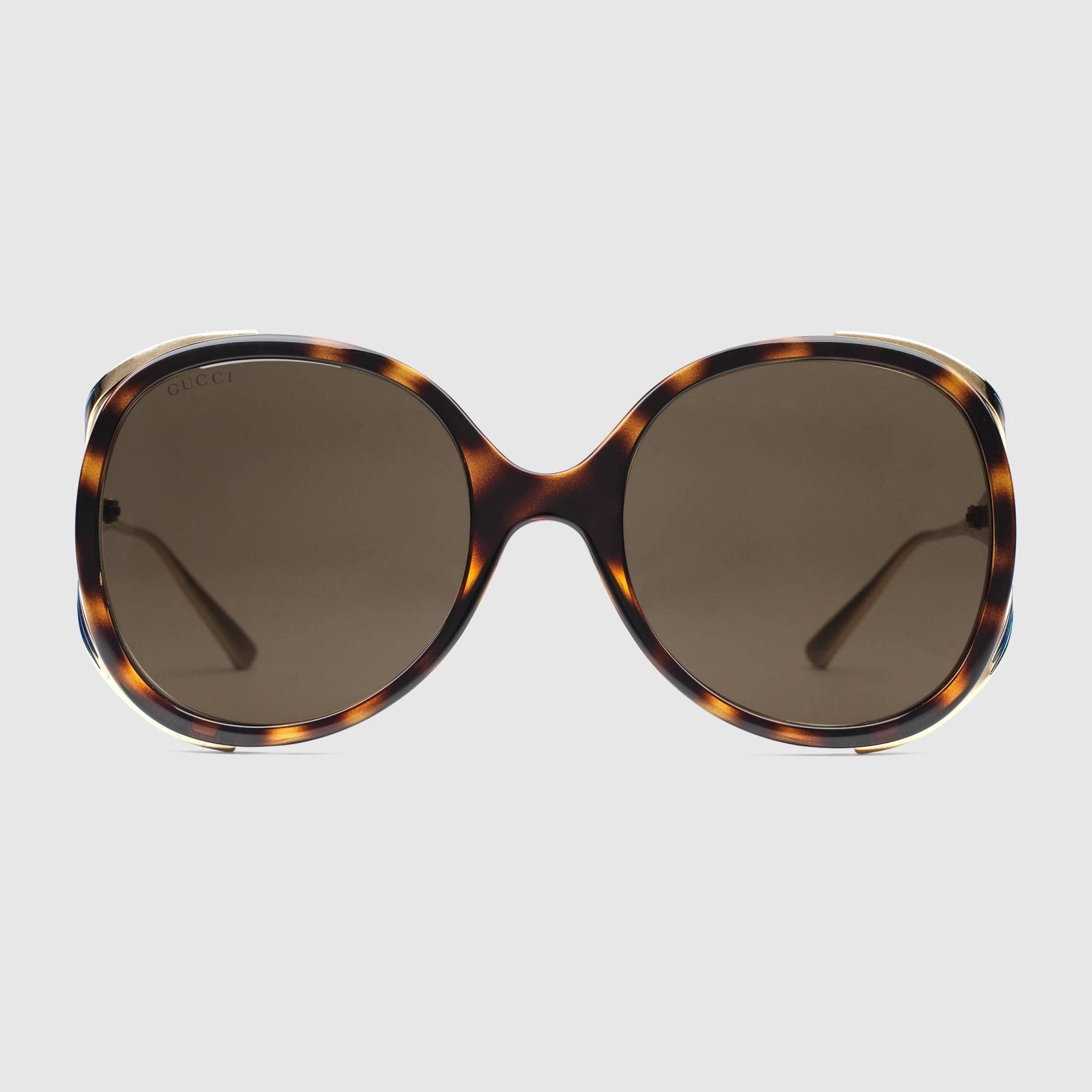 Gucci GG0226S 002 Havana Tort with Gold/Brown