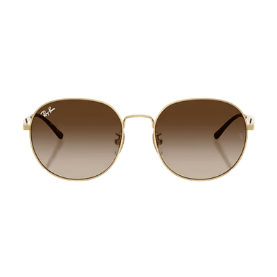 Ray-Ban RB3727D 001/13 57 Gold/Brown Gradient