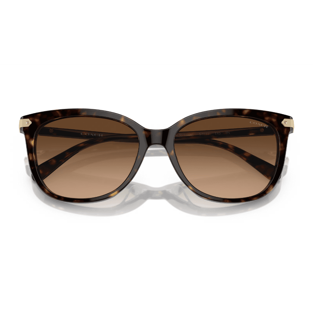 Coach HC8378U 512074 57 Dark Tortoise/Brown