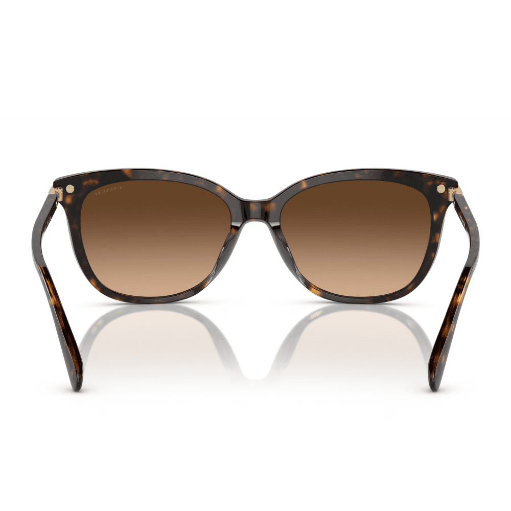 Coach HC8378U 512074 57 Dark Tortoise/Brown