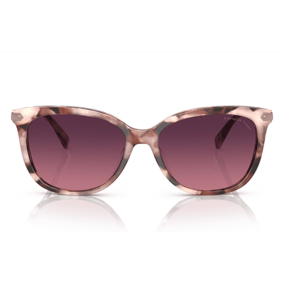 Coach HC8378U 5528F4 57 Rose Pearl Tortoise/Burgundy Polarised