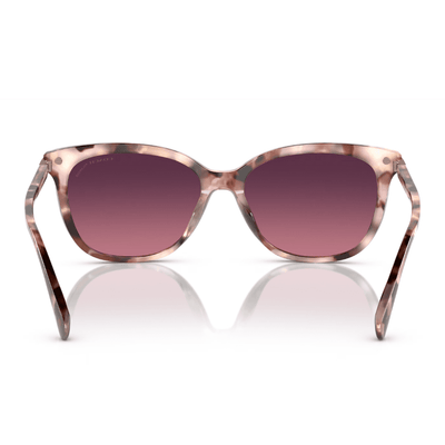 Coach HC8378U 5528F4 57 Rose Pearl Tortoise/Burgundy Polarised