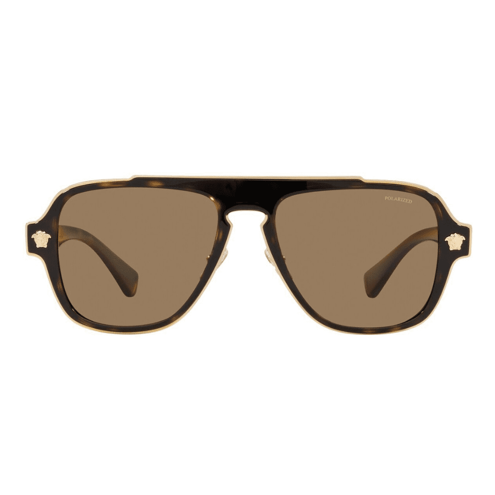 Versace VE2199 1252LA 56 Havana/Brown Polarised