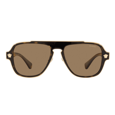 Versace VE2199 1252LA 56 Havana/Brown Polarised