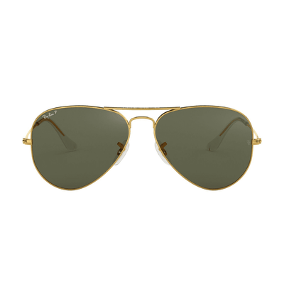 Ray-Ban RB3025 001/58 62 Gold/Green Polarised Aviator Classic