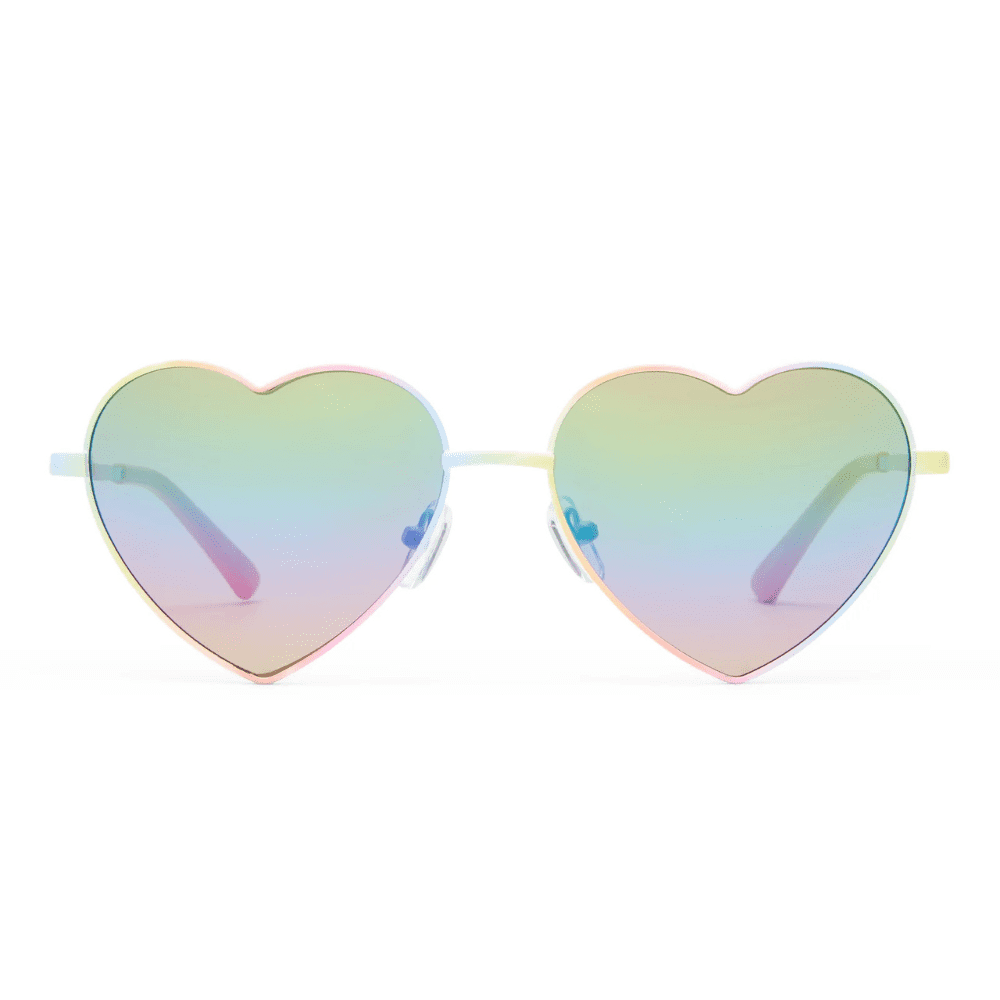 Solarized Kids Metal Heart Cateye 2431108 Rainbow