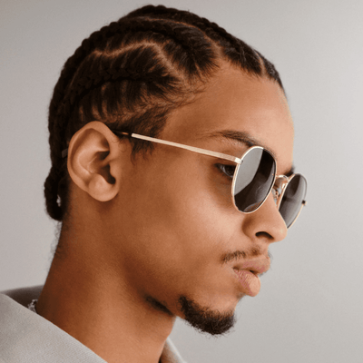 Le Specs Odyssey 2552129 Gold/Khaki Mono Polarised